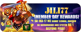 Jili77 Casino - Member Day Rewards