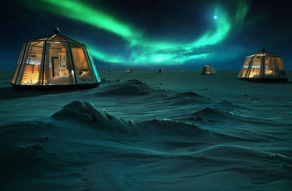 Mga Igloo sa North Pole